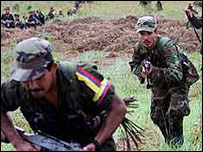 Rebeldes armaram emboscada para militares na selva