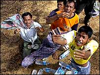 Desabrigados em Aceh