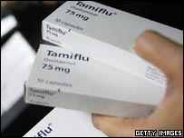 Tamiflu packages