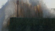 Still from video clip: Weather 2080 - Sea level / Future