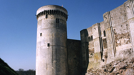 Image of Falais Castle in Normandy