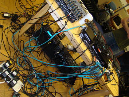 Beardyman's Beatbox Setup