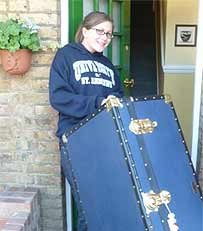 Lucy with her trunk