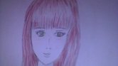 A manga girl...