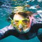 Looking good! - Claire in the water