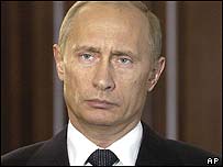 O líder russo, Vladimir Putin.