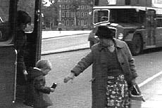 Bus passengers