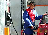 Bomba de gasolina na China