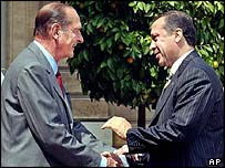 Chirac ve Erdoğan