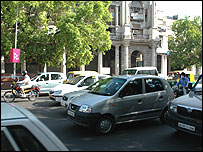 Traffic in India