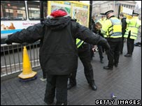 Stop and search