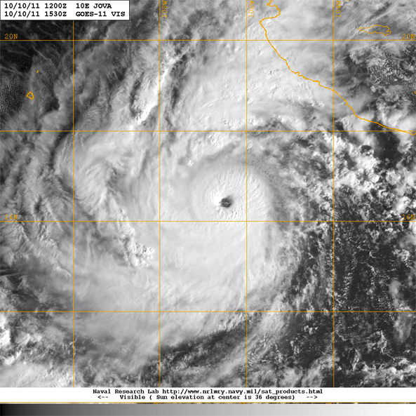 satelite image jova