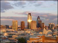 City of London skyline