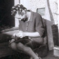 Anne describes this as one of her favourite photos. In it she is getting ready to go out with her boyfriend (now husband Olly) and she is laughing with her dad, 1966