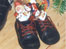 shoes under the Christmas tree