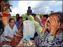Sobreviventes do terremoto