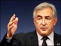 O ex-ministro da Economia da França, Dominique Strauss-Khan