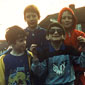 Bill's kids, David, Brian and Andrew. Front left is one of their friends