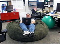 Leisurely working