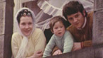 Family at window