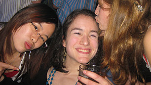 Charlotte partying