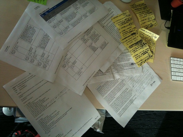 Barbara's desk