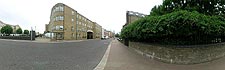 Rotherhithe Street and the old fire station