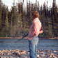 Peter on the hunt in Canada