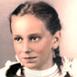 Beverley as a young girl