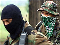 paramilitares na Colômbia