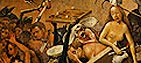 The Garden of Delights by Heironymous Bosch representing crime and deviancy. Copyright Getty
