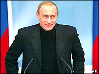 O presidente da Rússia, Vladimir Putin