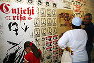 A Mural on a wall
