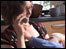 Aletta Moyse feeding her baby.