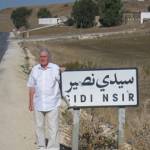 Jonathan Wilkinson returns to Sidi Nsir on 3rd November 2005 thanks to 'Heroes Return'. In the far background is the memorial to the battle fought on 26th February 1943. Jonathan Wilkinson returns to Sidi Nsir on 3rd November 2005 thanks to 'Heroes Return'. In the far background is the memorial to the battle fought on 26th February 1943.