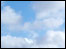 Blue sky with clouds