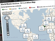 Radio 3 map
