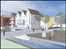 Artists' impression of canalside in Hereford