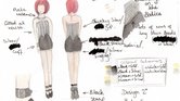Design two fashion...
