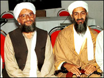 Usame bin Ladin ve Eyman ez-Zevahiri