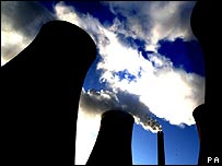 Usina nuclear em Yorkshire, Grã-Bretanha