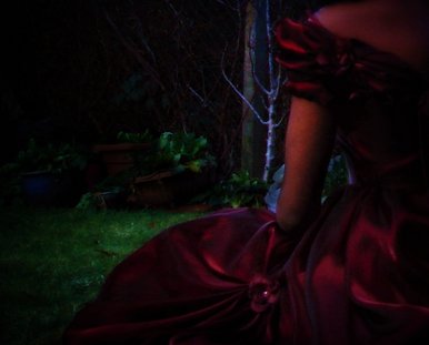 The red dress.