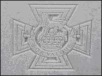 The grave of a Victoria Cross winner.