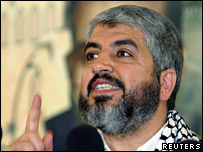 Khaled Meshaal, líder exilado do Hamas