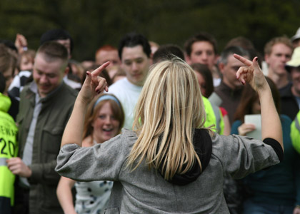 Saturday Crowd