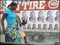 Campanha presidencial nas ruas do Haiti