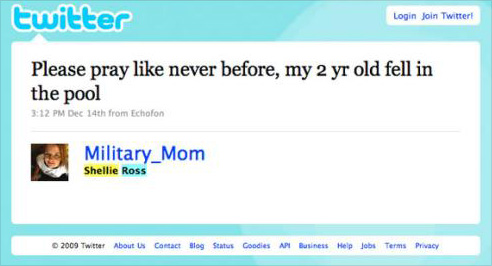 Screenshot of tweet