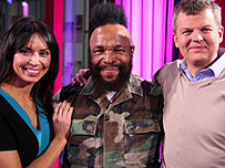 Mr T in the studio