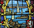 The Dunkirk stained glass window