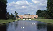 East Front of Erddig across the Canal